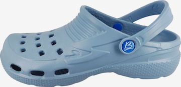 BECK - Zapatos abiertos en azul: frente