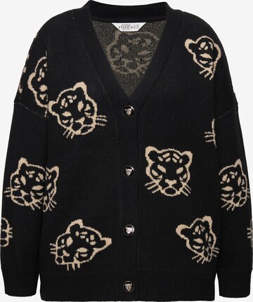 Studio Untold Knit Cardigan in Black ABOUT YOU - Main Image