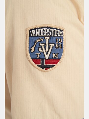 Jan Vanderstorm Comfort fit Overhemd ' Skirnir ' in Beige