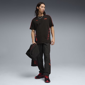 PUMA Regular Sportbroek 'F1® Lifestyle T7' in Zwart: voorkant