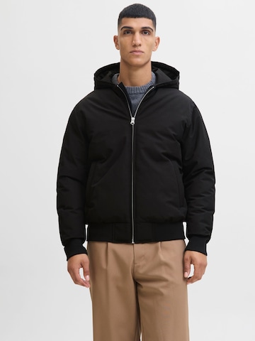 Veste mi-saison aprel en noir : devant
