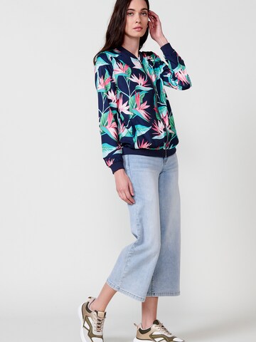 KOROSHI Between-season jacket in Blue