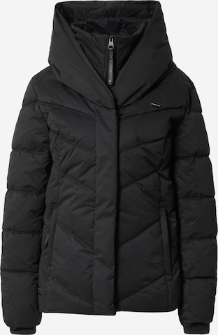 Veste d’hiver 'NATESA' Ragwear en noir : devant