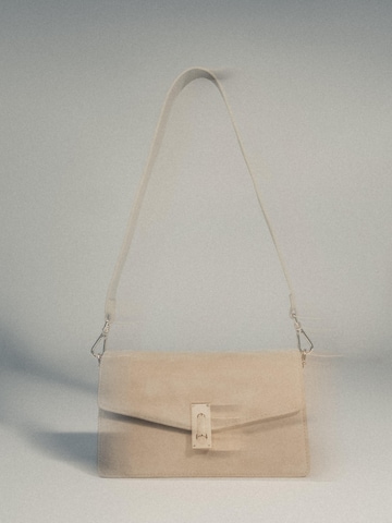 Estro Schoudertas '87746' in Beige: voorkant