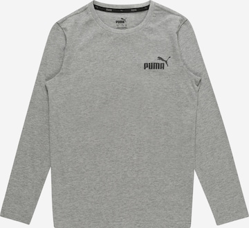 T-Shirt PUMA en gris : devant