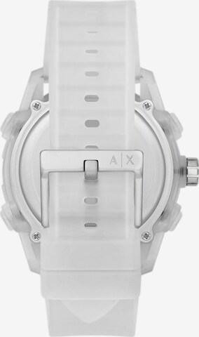 ARMANI EXCHANGE Uhr in Transparent