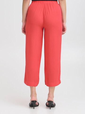 ICHI Wide Leg Hose 'Marakech' in Pink