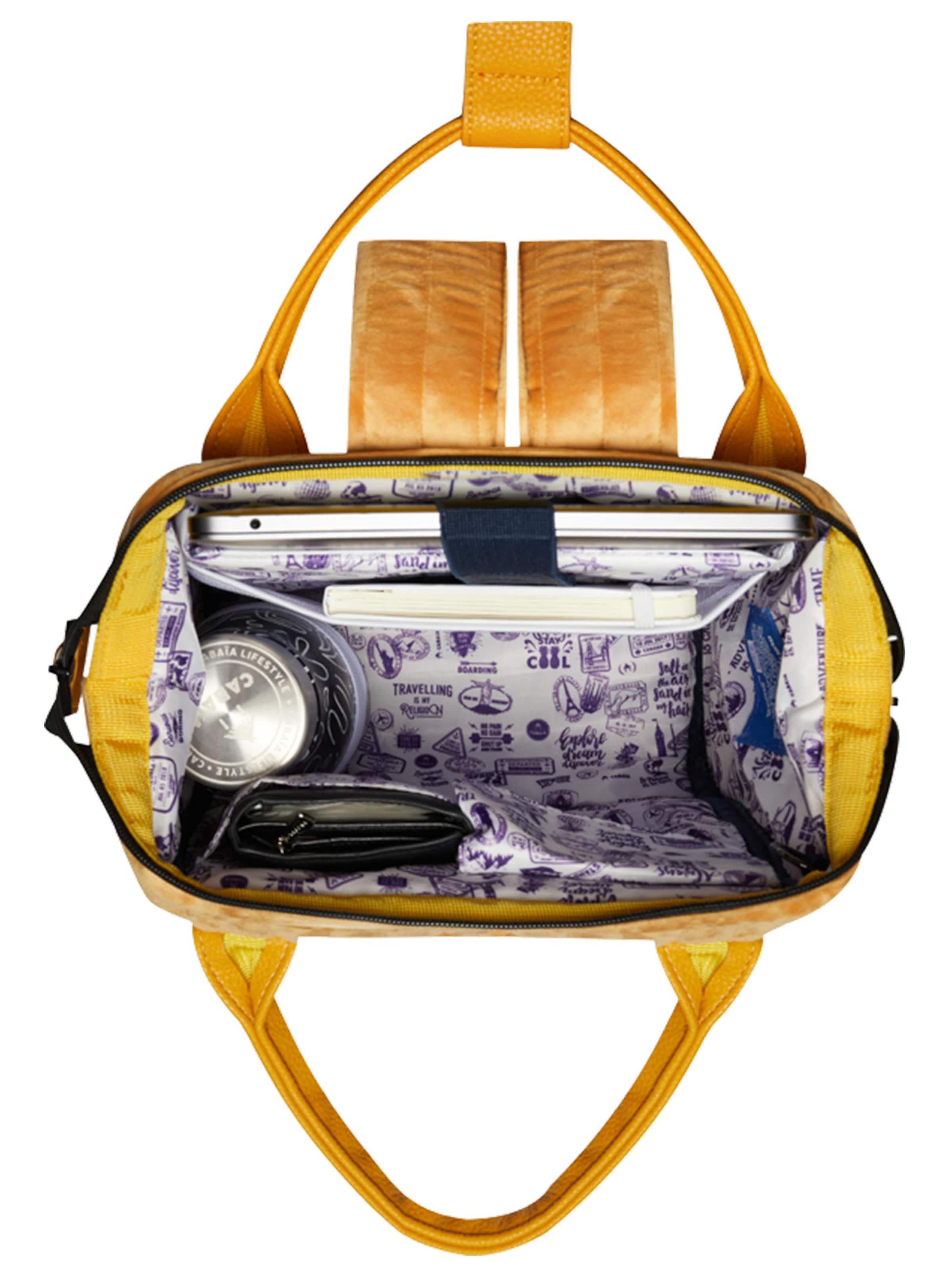 Cabaia Rygsæk 'Adventurer' i gul