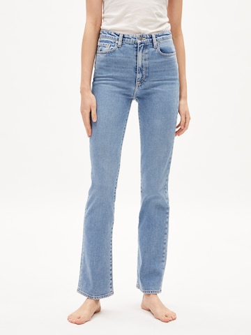 ARMEDANGELS Slimfit Jeans 'Linnnaa' in Blauw: voorkant