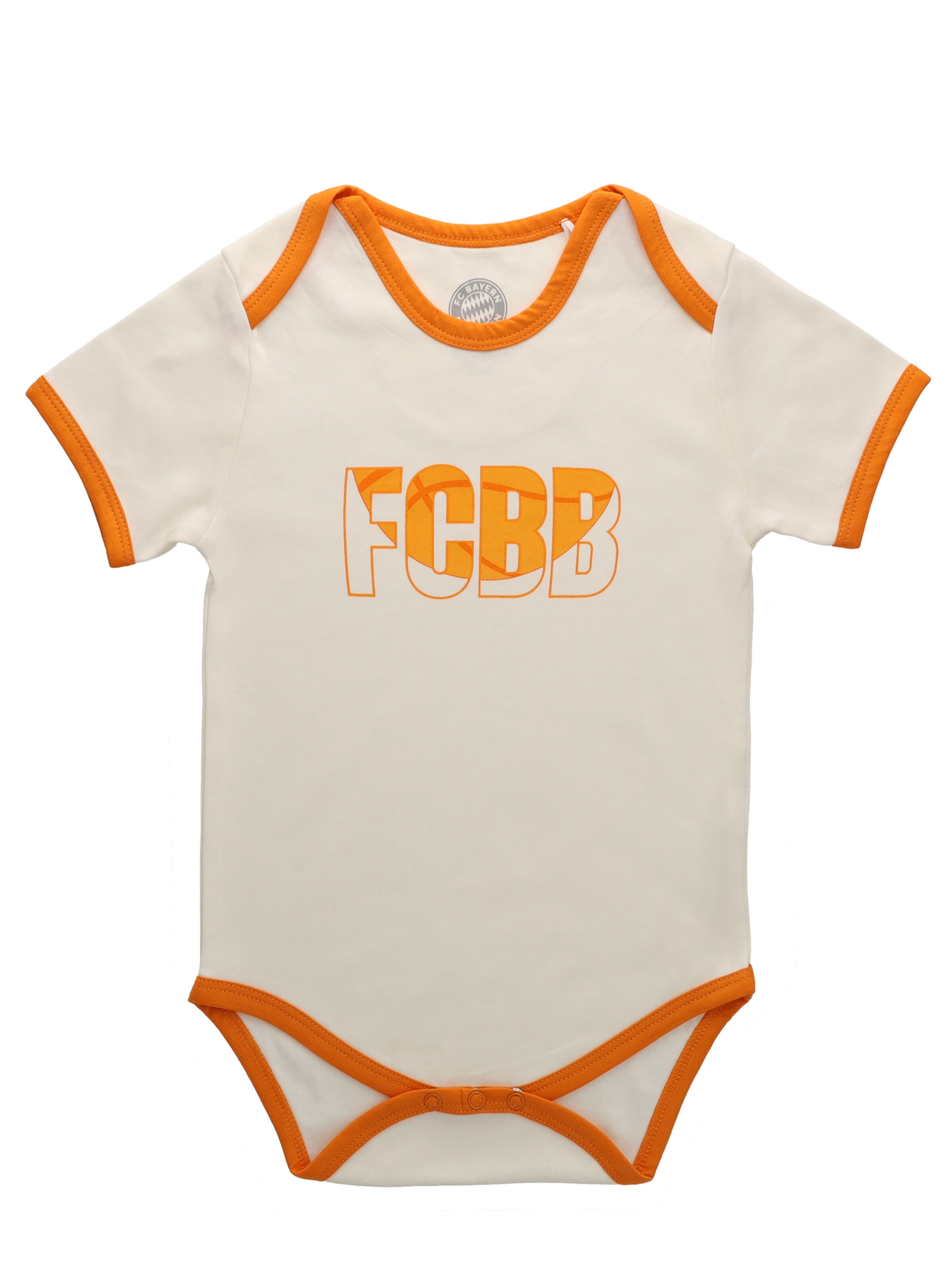 FC BAYERN MÜNCHEN Romper/Bodysuit in White: front