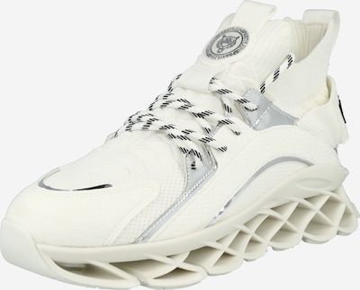 Plein Sport Sapatilhas baixas 'Runner Tiger' em cinzento / branco, Vista do artigo