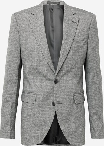 Coupe slim Veste de costume BURTON MENSWEAR LONDON en gris : devant