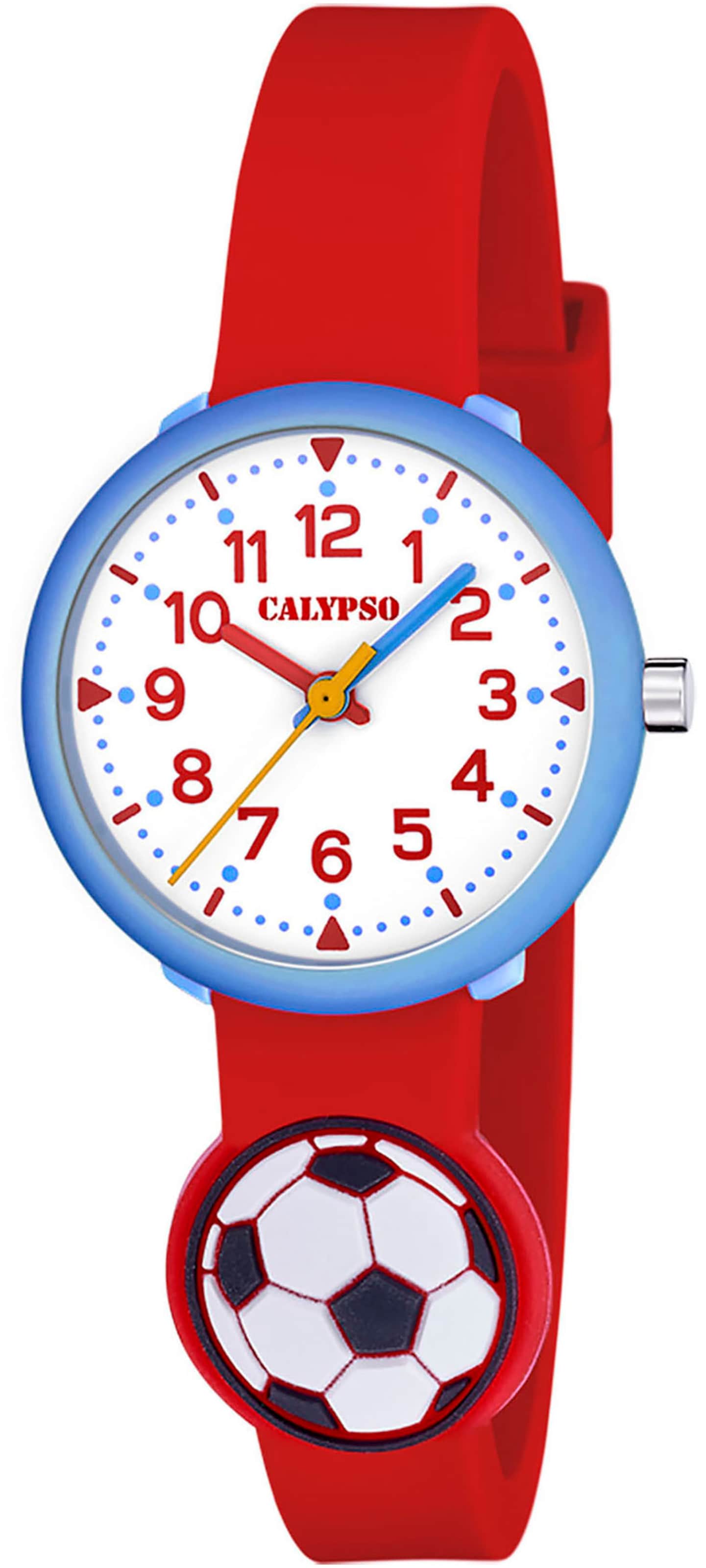 CALYPSO WATCHES Uhr in Rot: Vorderseite