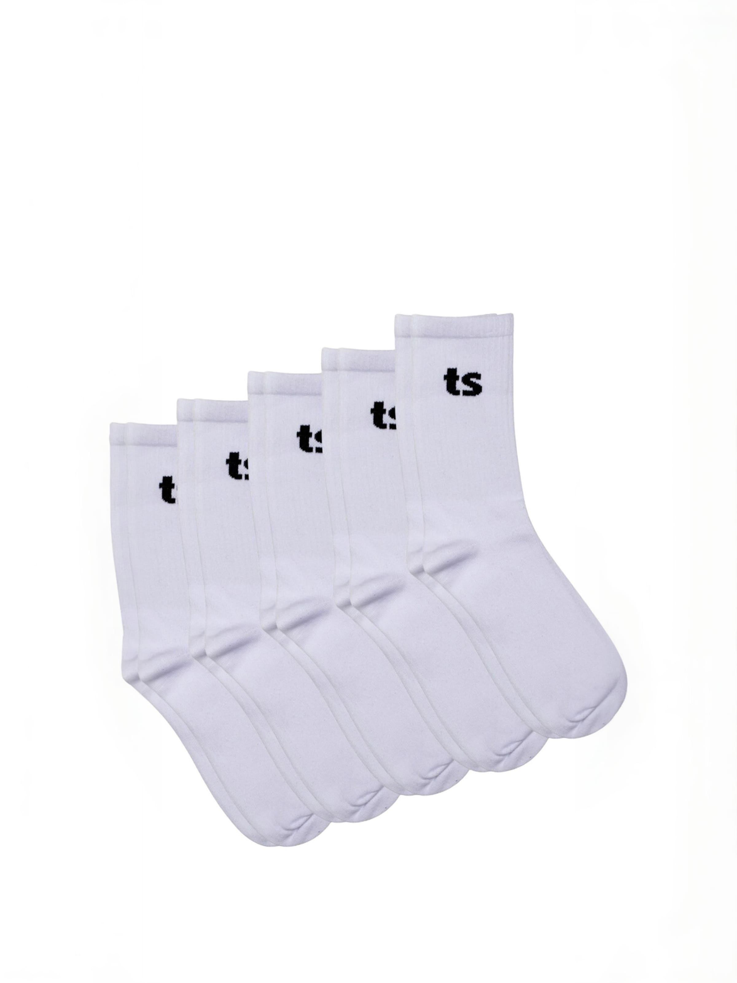 TEESHOPPEN - Calcetines ' Tennisstrømper ' en blanco: frente