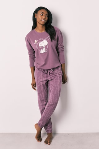Pyjama Women' Secret en violet : devant