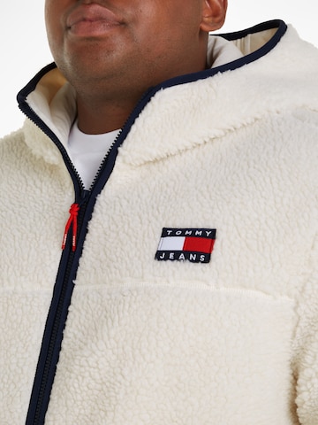Tommy Jeans Plus Zip-Up Hoodie in White