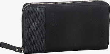 ZWEI Wallet 'Eva' in Black: front