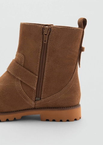 MANGO KIDS Boots 'Frances' in Brown