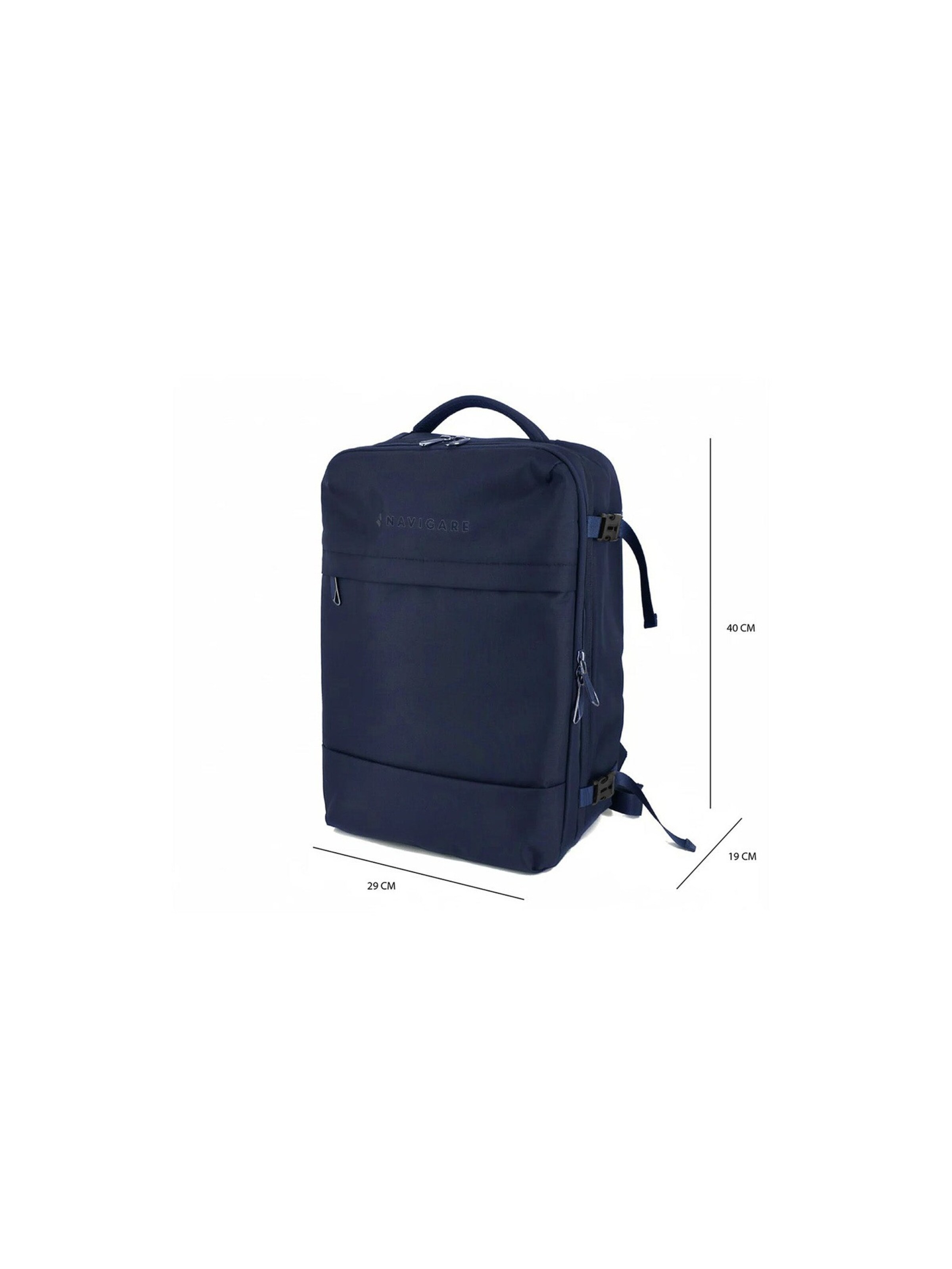 Borsa a spalla 'Borsa Spalla Convertibile Zaino Navigare Poliestere' di Navigare in blu