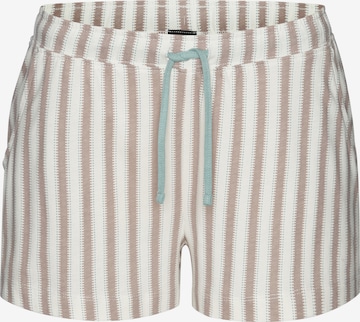 VIVANCE Pyjamasbyxa i brun: framsida
