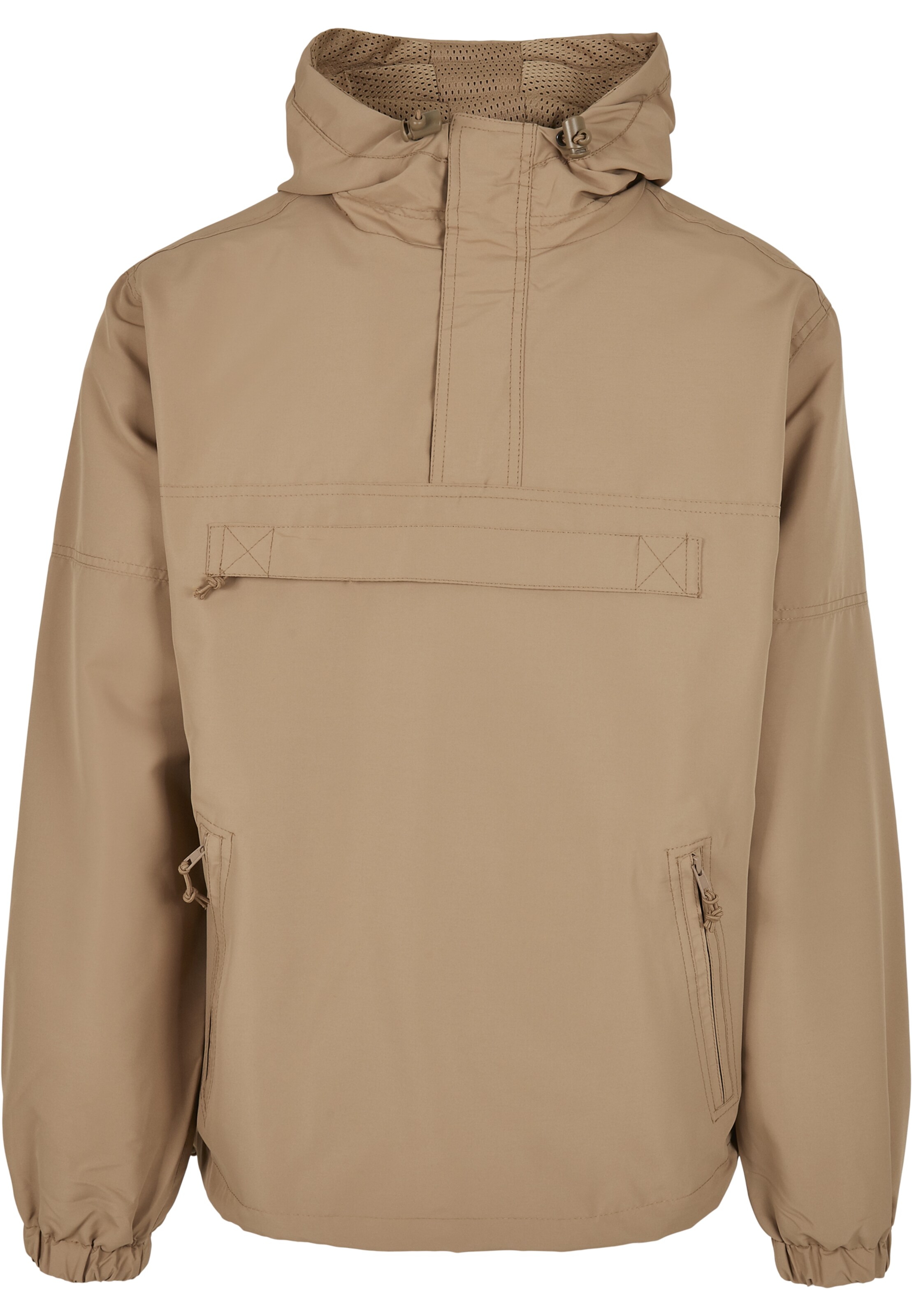 Brandit Between-season jacket in Brown: front