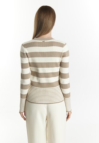 DreiMaster Klassik Knit Cardigan in Beige