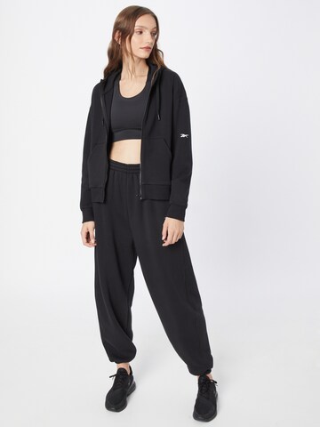 Giacca di felpa sportiva 'Dreamblend' di Reebok in nero
