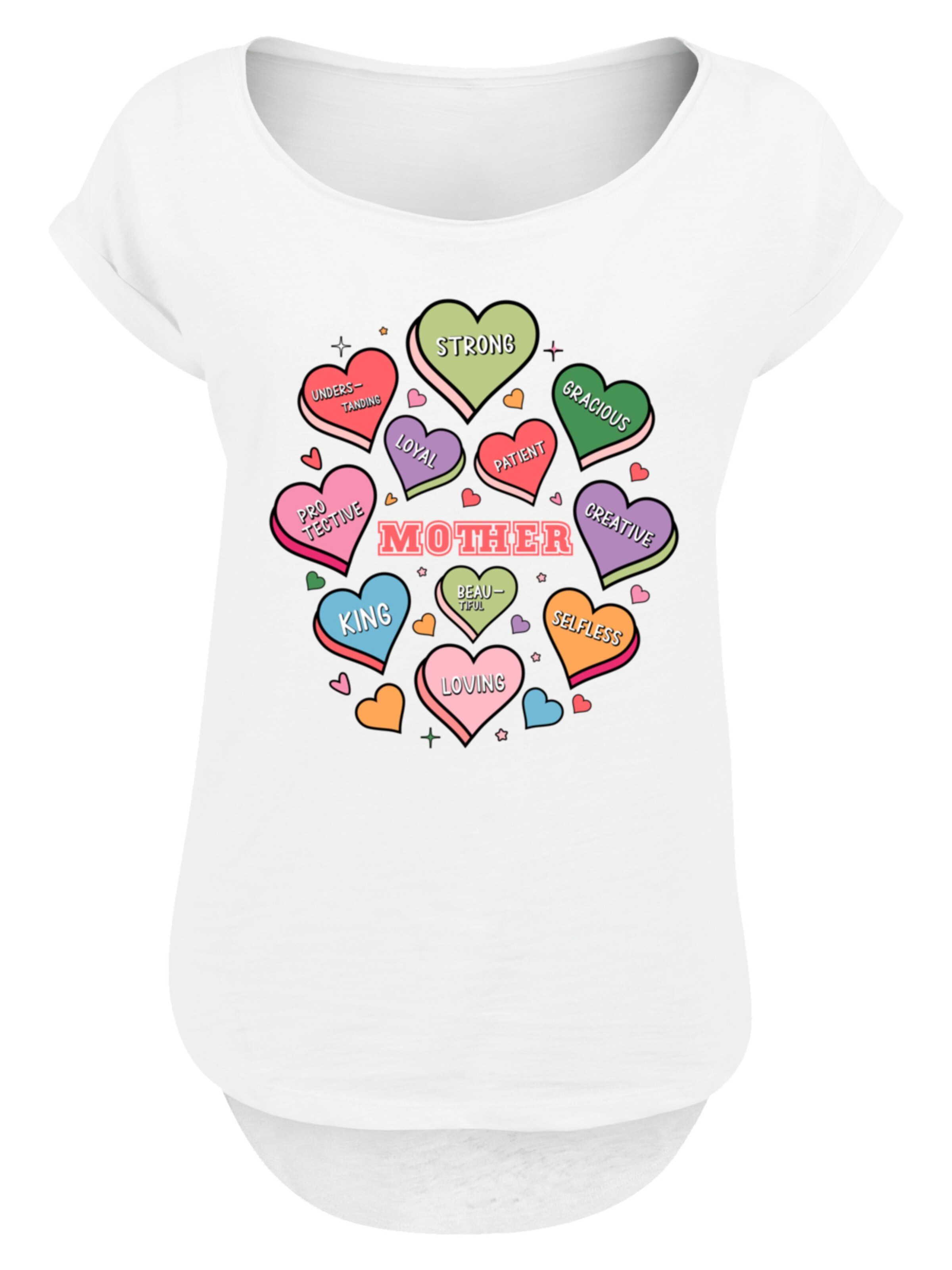 F4NT4STIC Shirt in White: front