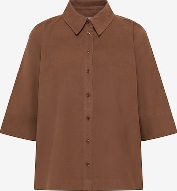 CECIL Bluse in Braun: Vorderseite