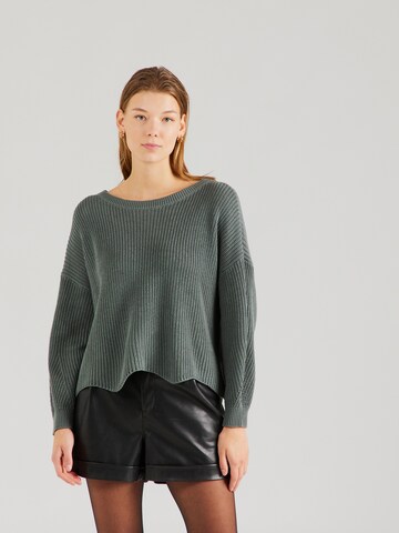 Pull-over 'HILDE' ONLY en vert : devant