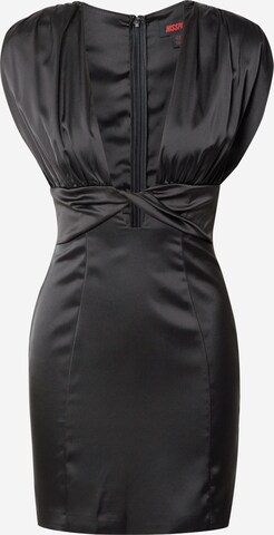 Misspap Φόρεμα κοκτέιλ σε μαύρο: μπροστά