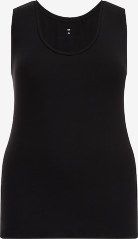 WE Fashion Top in Black: front