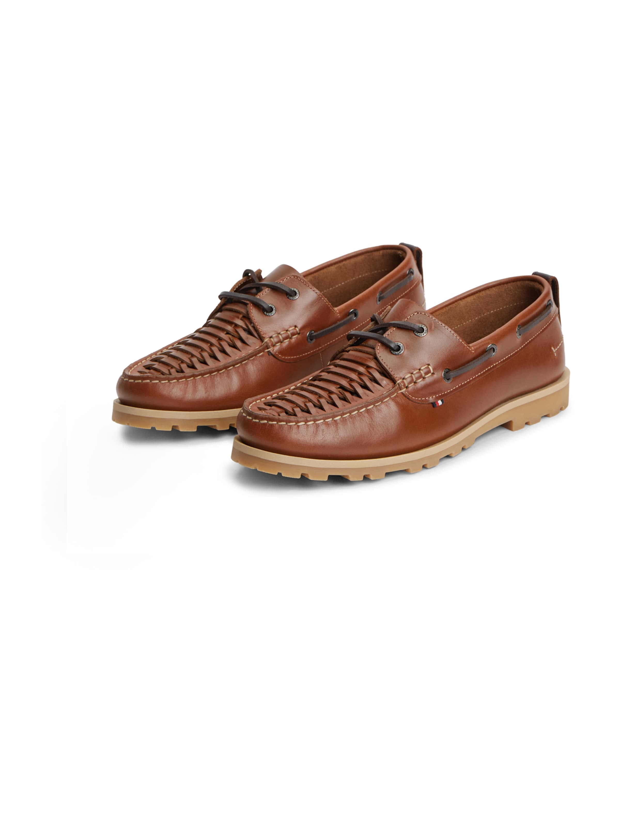 TOMMY HILFIGER Mokassin i brun