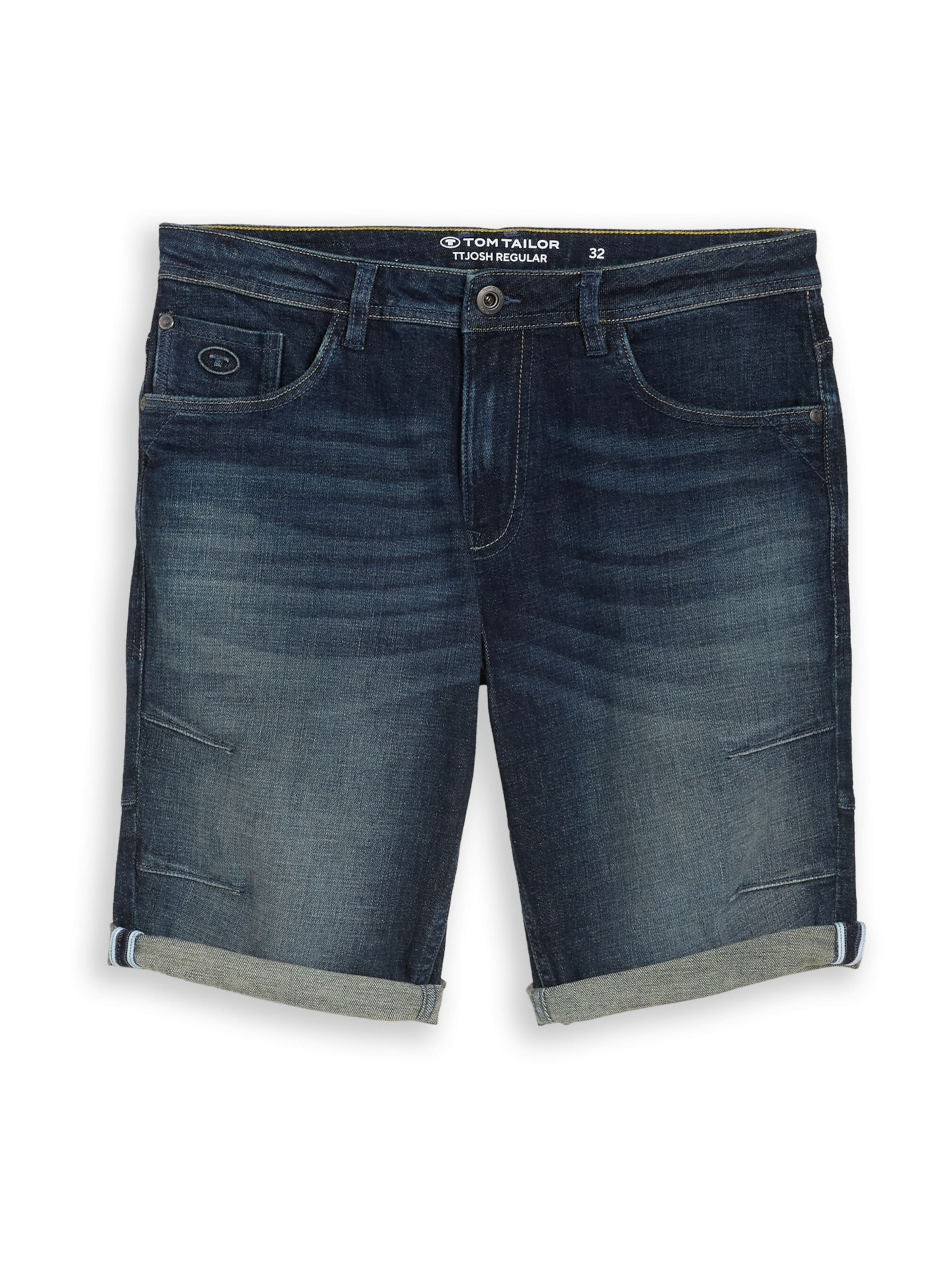 TOM TAILORregular Traperice 'JOSH' - plava boja: prednji dio