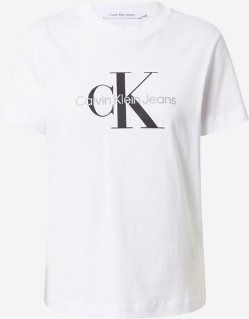 Maglietta di Calvin Klein Jeans in bianco: frontale