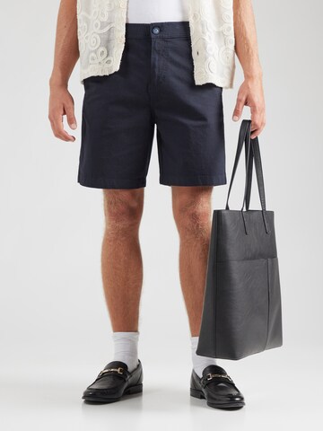 regular Pantaloni chino di Lindbergh in blu: frontale