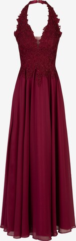 APART Evening Dress in Red: front