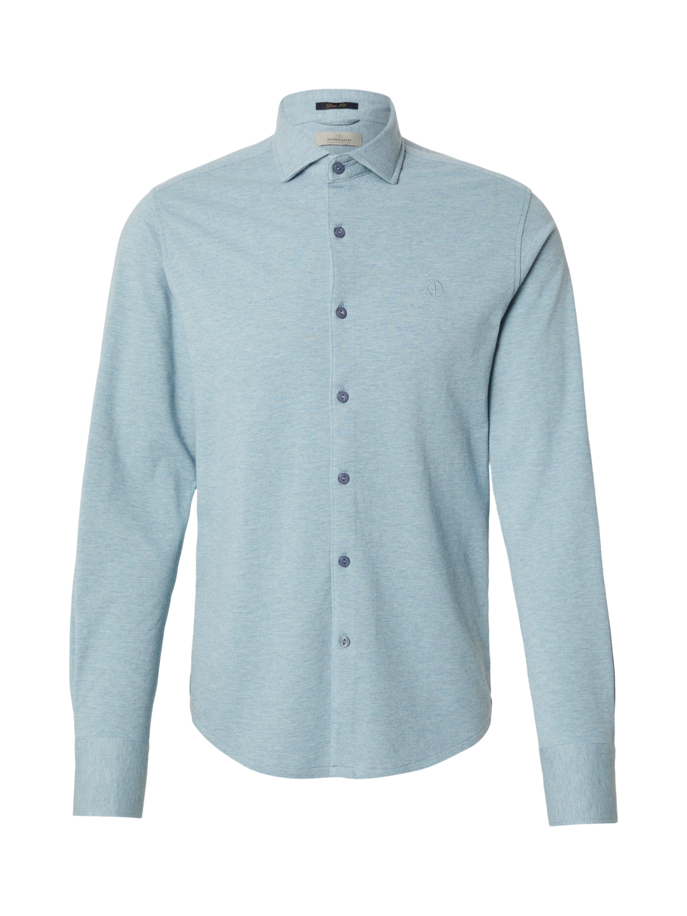 Dstrezzed Regular fit Πουκάμισο 'The Kirk' σε μπλε: μπροστά