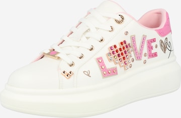 Sneaker bassa 'DIGILOVE' di ALDO in bianco: frontale