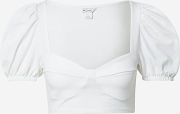 Monki Shirt in White: front