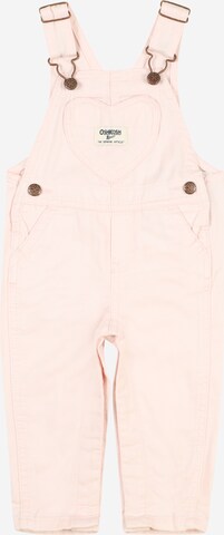 OshKosh Overalls in Pink: front