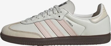 ADIDAS ORIGINALS Platform trainers 'Samba' in White: front