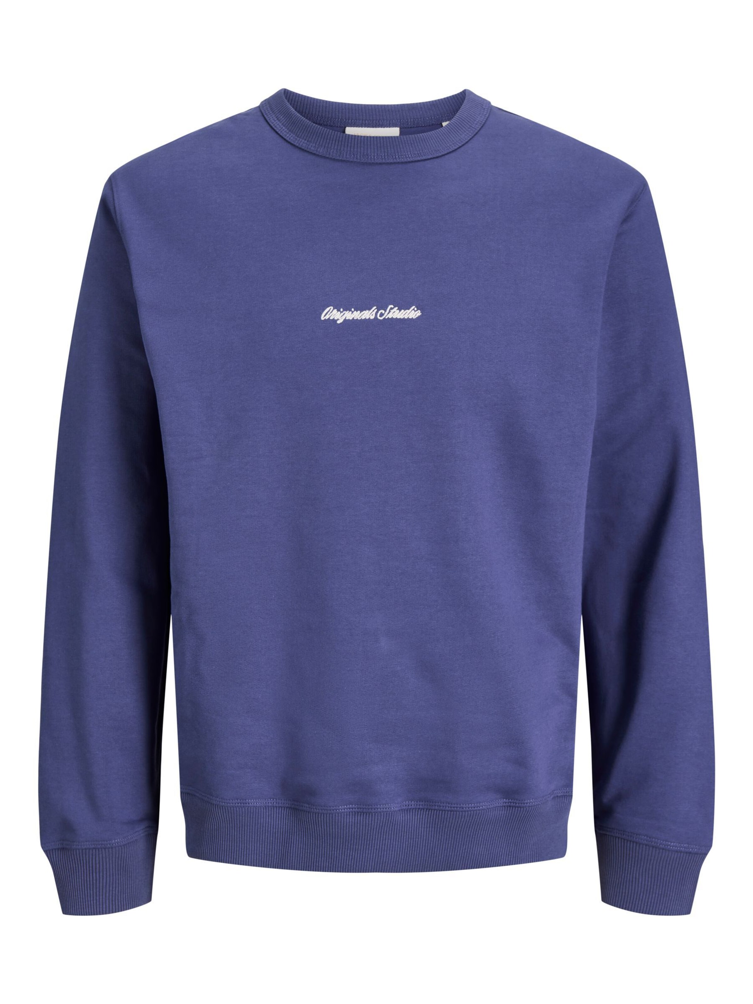 Sweat-shirt JACK & JONES en bleu : devant