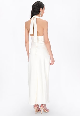 faina - Vestido de cocktail em branco