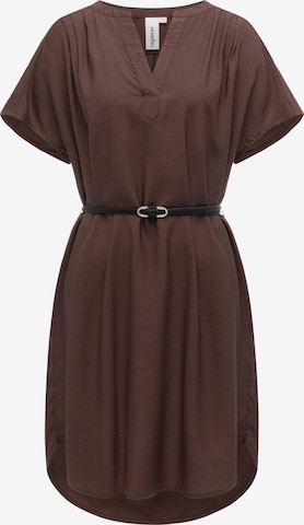 Robe 'Klarisa' Ragwear en marron : devant