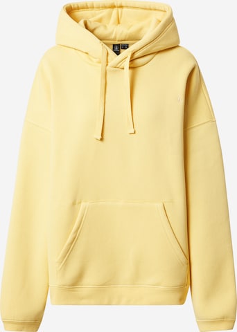 Volcom - Sweatshirt 'Stone Heart II' em amarelo: frente