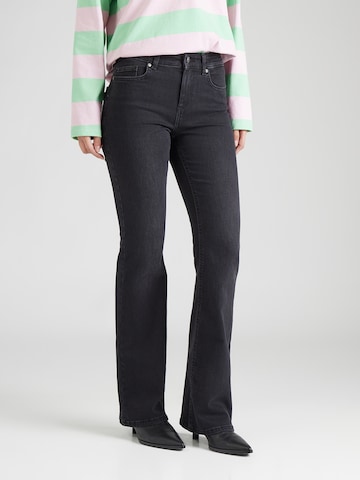 ONLYFlared/zvonoliki kroj Traperice 'ONLBlush' - crna boja: prednji dio