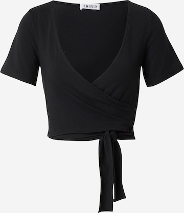 EDITEDMajica 'Josi' - crna boja: prednji dio