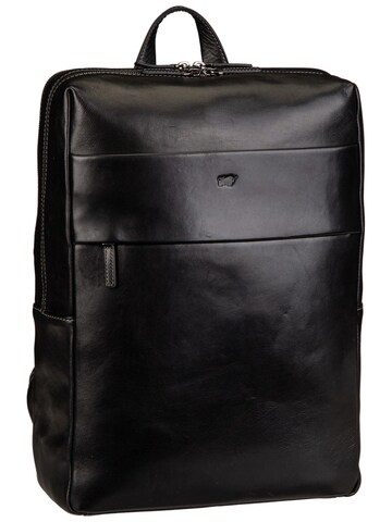 Braun Büffel Backpack in Black: front