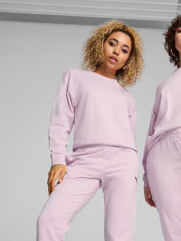 Effilé Pantalon 'Better Essentials' PUMA en violet : devant